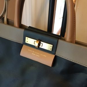 Marc by Marc Jacobs colorblock leather bag